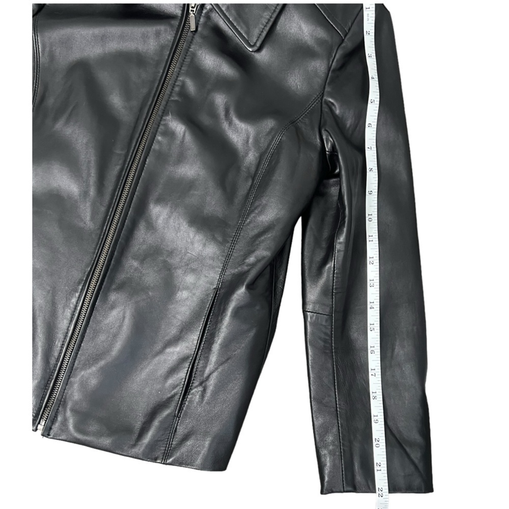 Robert Phillipe New York Black Leather Jackets - Size Small - Picture 14 of 14